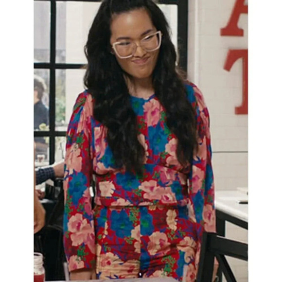 Zara As Seen on TV Floral Long Sleeve Top XS - Picture 2 of 3